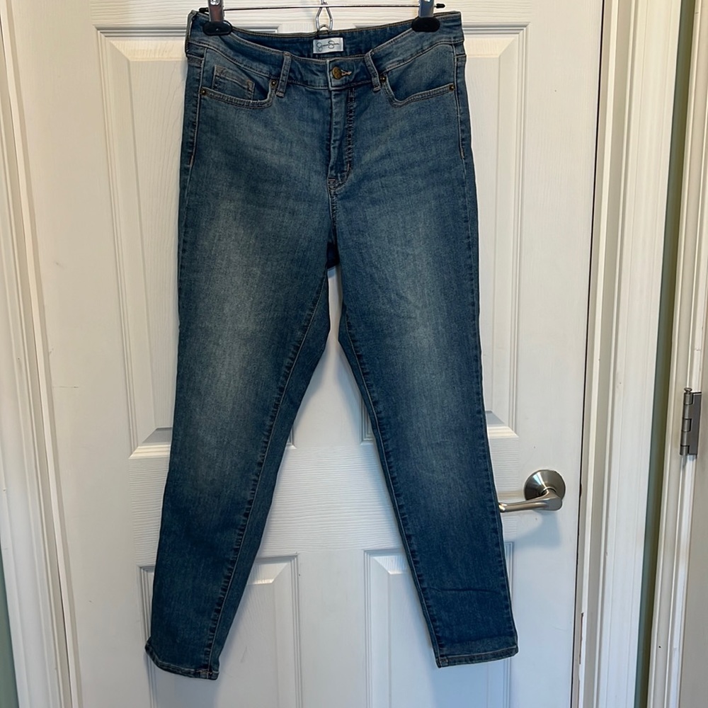 Jessica Simpson high rise skinny jeans 8